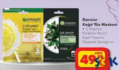 GARNİER KAĞIT YÜZ MASKESİ
